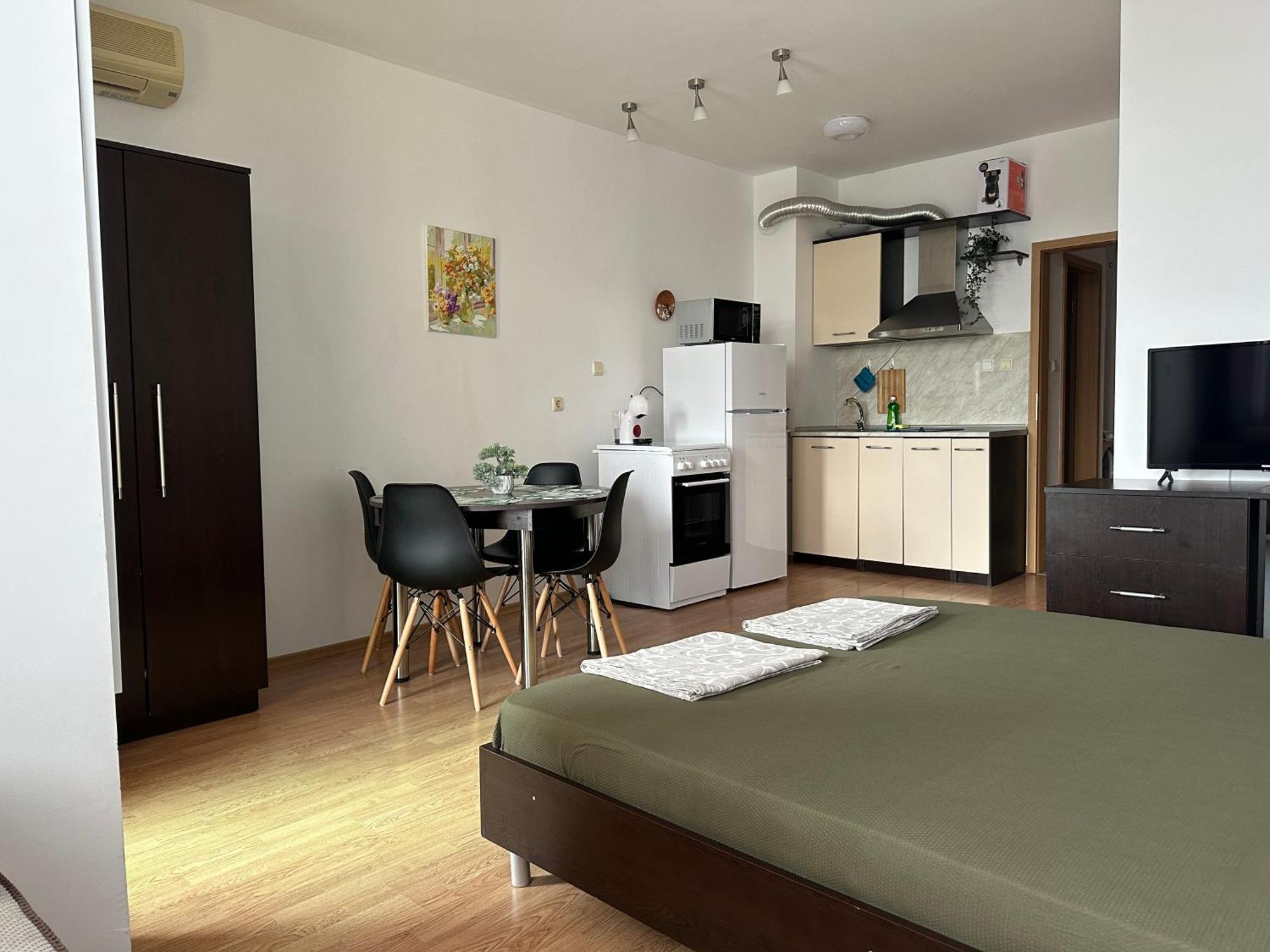 Oazis Cozy Beach Apartment Ravda Esterno foto